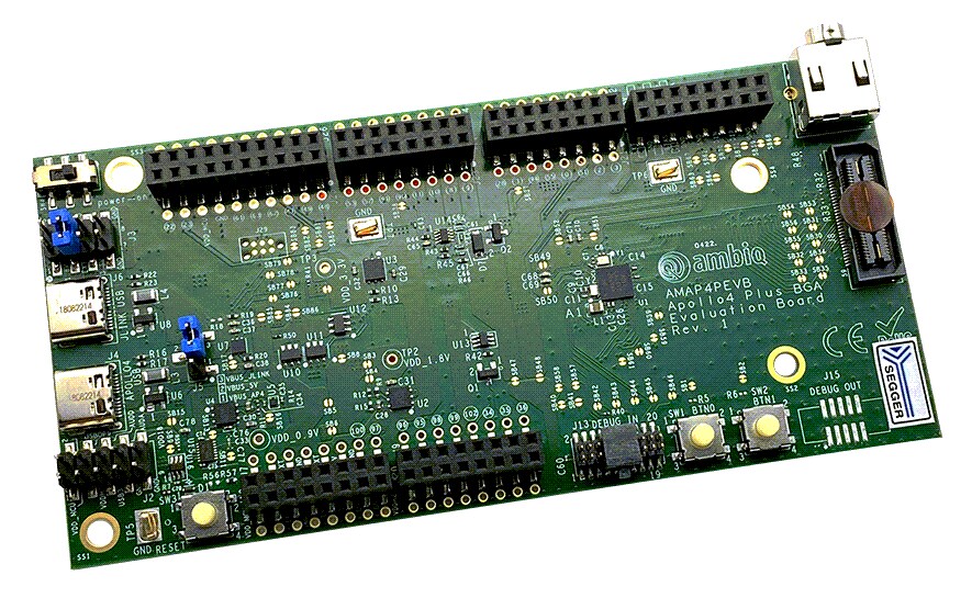 Ambiq Apollo4 Plus Evaluation Board